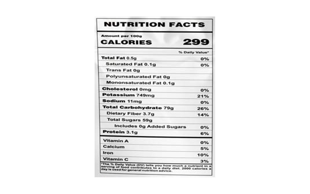 Orgabite Organic Raisins    Pack  500 grams